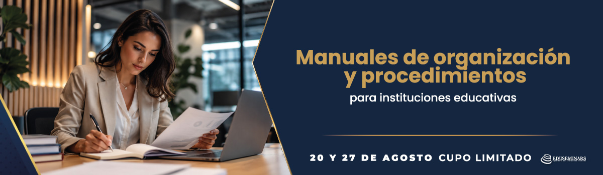 Manuales de organización y procedimientos para instituciones educativas